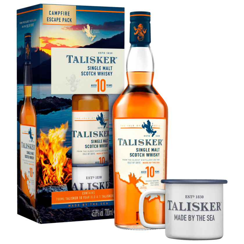 Talisker Single Malt Scotch Whisky inkl. Mug 0,7l